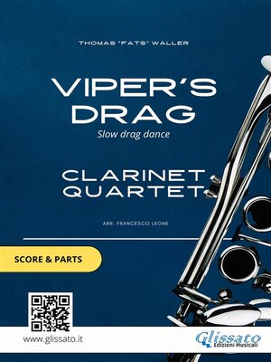 cover image of Viper's drag--Clarinet Quartet score & parts